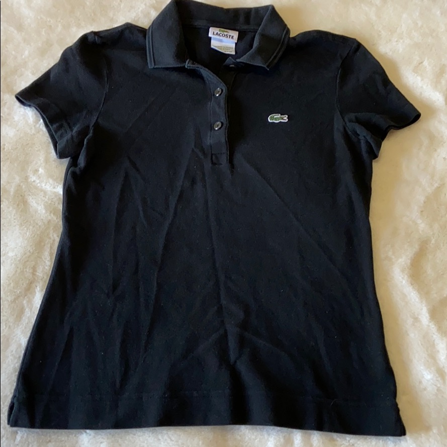 Lacoste Women’s Button Up Tee